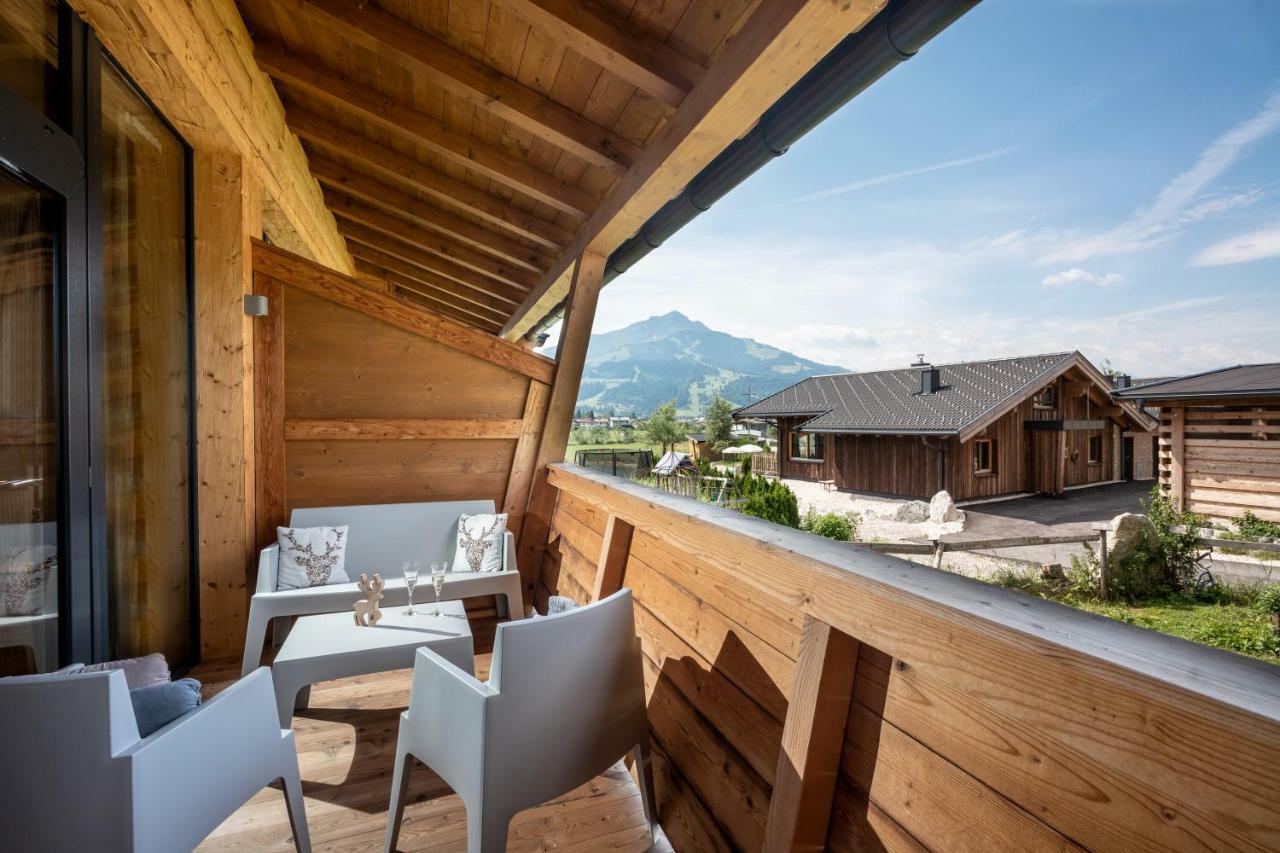 Narzenhof Wellness Chalets, Familien & Luxus Apartments Am Bauernhof Sankt Johann in Tirol Exterior foto